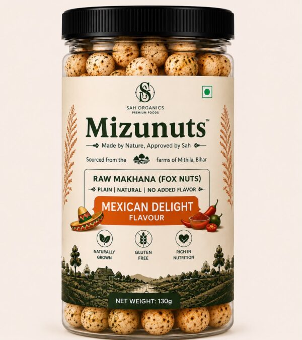 Mexican Delight Makhana [Net Weight: 77g]