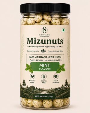 Mizunuts Mint Flavoured Makhana [130g]
