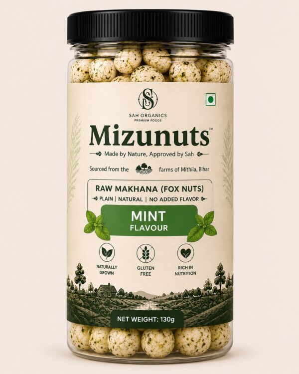 Mizunuts Mint Flavoured Makhana [130g]